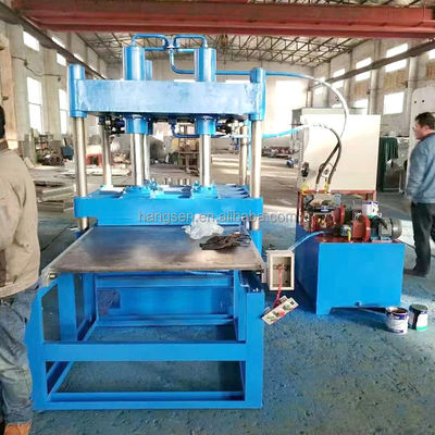 Gym Rubber Floor Tiles Making Machine Plate Vulcanizing Press 5.5KW