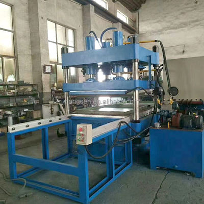 Gym Rubber Floor Tiles Making Machine Plate Vulcanizing Press 5.5KW