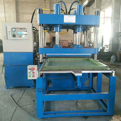 Gym Rubber Floor Tiles Making Machine Plate Vulcanizing Press 5.5KW
