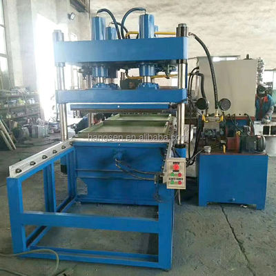 Gym Rubber Floor Tiles Making Machine Plate Vulcanizing Press 5.5KW
