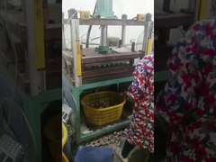 Pallina da tennis che fa macchina per tutti i linea/tipo vulcanizzatore piano della colonna con CE e l'iso